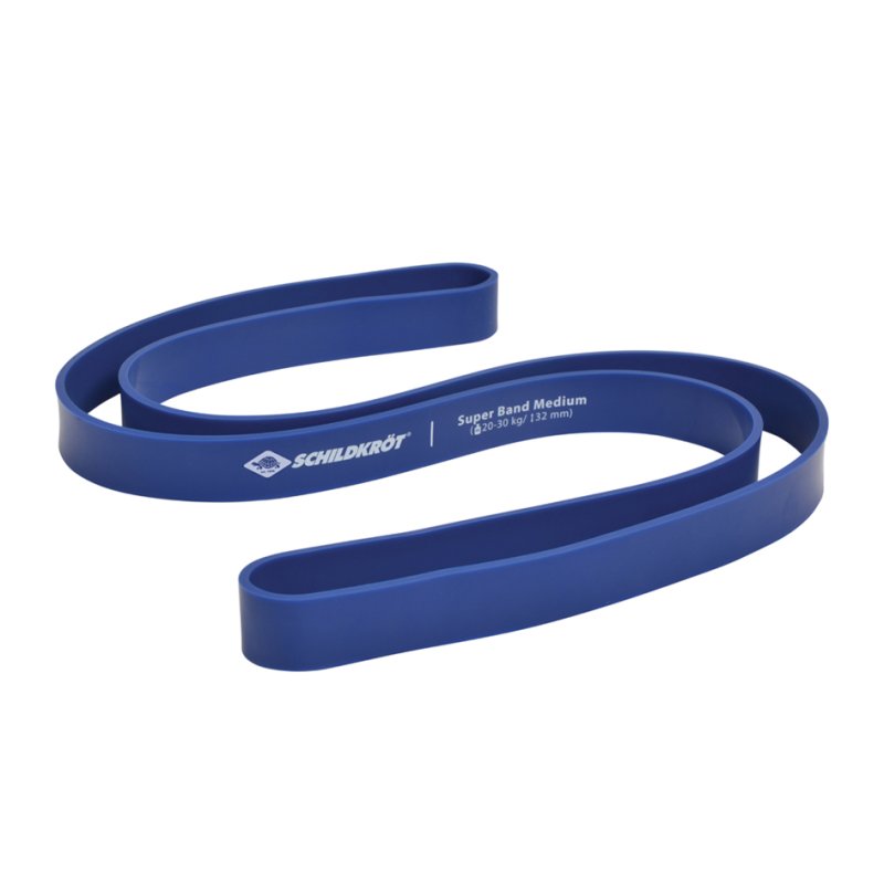 SCHILDKRÖT bande de résistance Super Band Extra Light, 13 mm, jaune, 6-12 kg