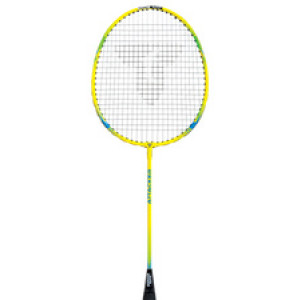 TALBOT torro badmintonracket Aanvaller, gehard staal, 0,8 mm snaren