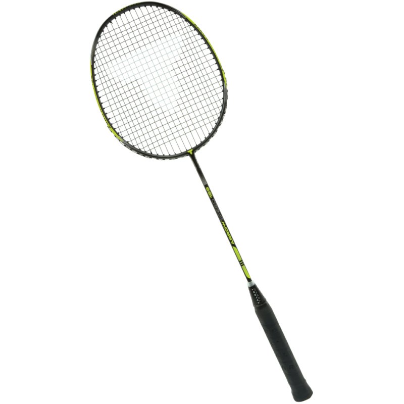 TALBOT torro badmintonracket Arrowspeed 199, zwart/neongeel, 98 g, graphit composite