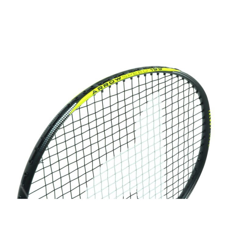 TALBOT torro badmintonracket Arrowspeed 199, zwart/neongeel, 98 g, graphit composite