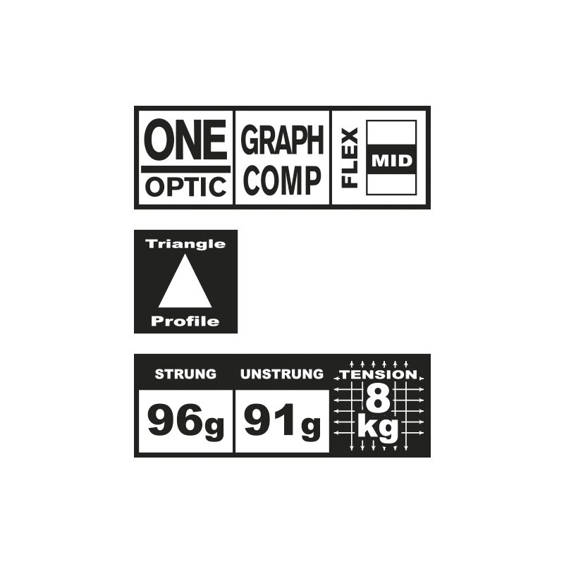 TALBOT torro Badminton Freizeit-Racket, zwart/neongroen, 96 g, graphiet-aluminium