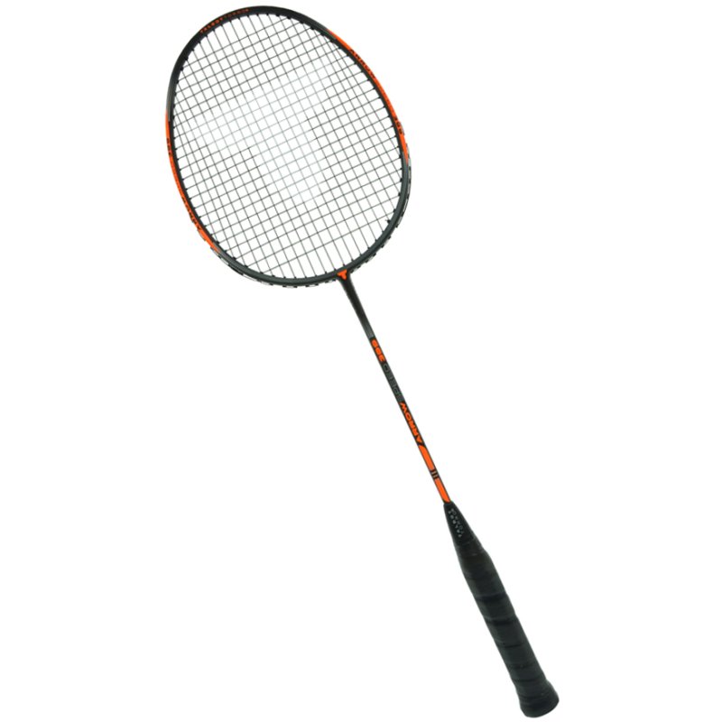 TALBOT torro raquette de badminton Arrowspeed 399, noir/orange-néon, 89 g, graphite complet