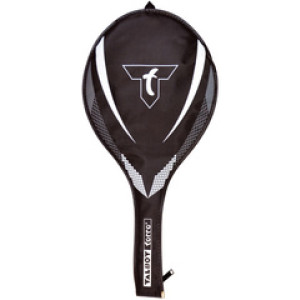 TALBOT torro badmintonrakettas 3/4, zwart/wit, met rits