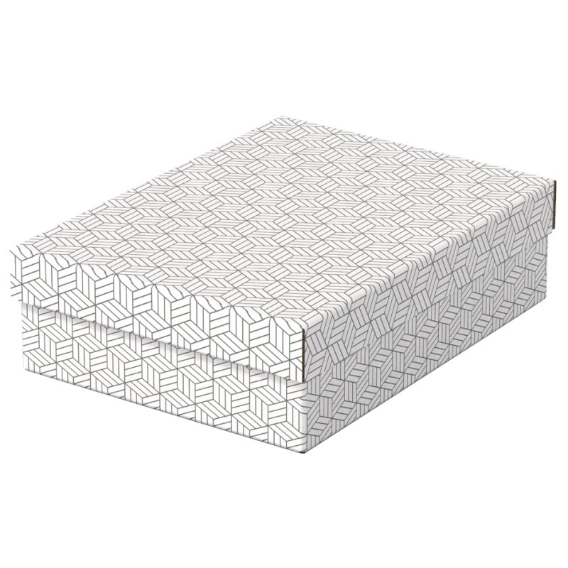 Esselte opbergdoos & geschenkdoos Home M, set van 3, grijs