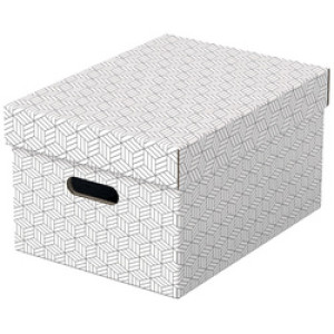 Esselte opbergbox Home L, grijs, set van 3