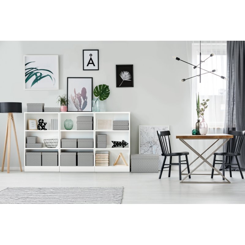 Esselte opbergdozen Home M, grijs, set van 3