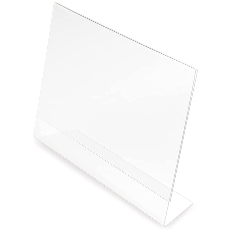 deflecto support de table 45201, 1/3 A4, polystyrène transparent, incliné