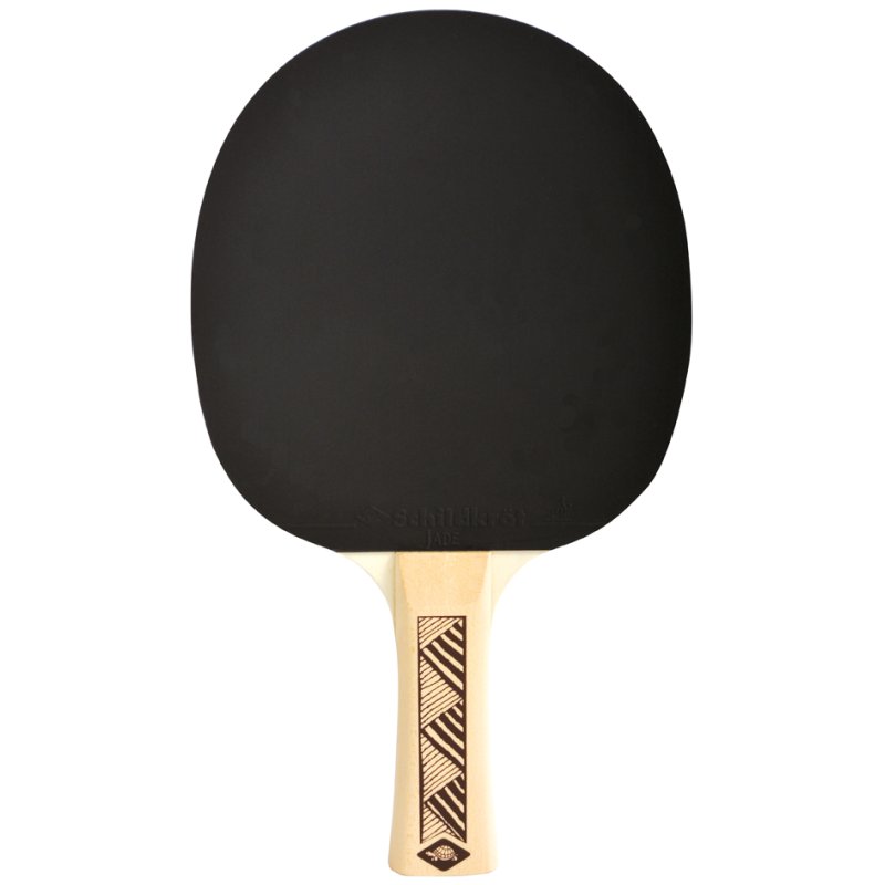 DONIC SCHILDKRÖT raquette de tennis de table Champs Line 150, série débutants, revêtement jade