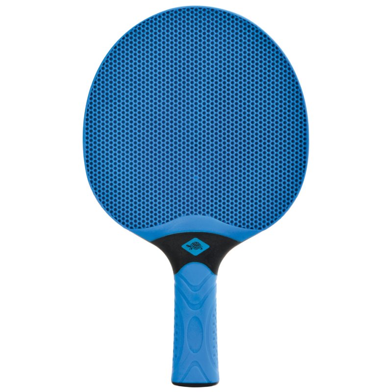 DONIC SCHILDKRÖT Alltec Hobby table tennis bat, blue, plastic, weather-resistant