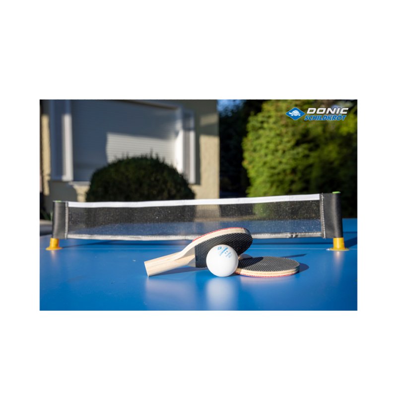 DONIC SCHILDKRÖT mini set de tennis de table, 2 raquettes, 1 balle, 1 filet