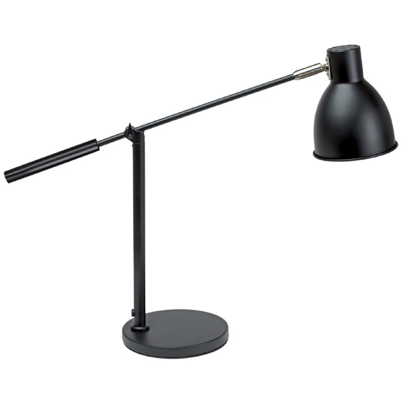 MAUL desk lamp MAULfinja, black, lamp not included, E27 socket