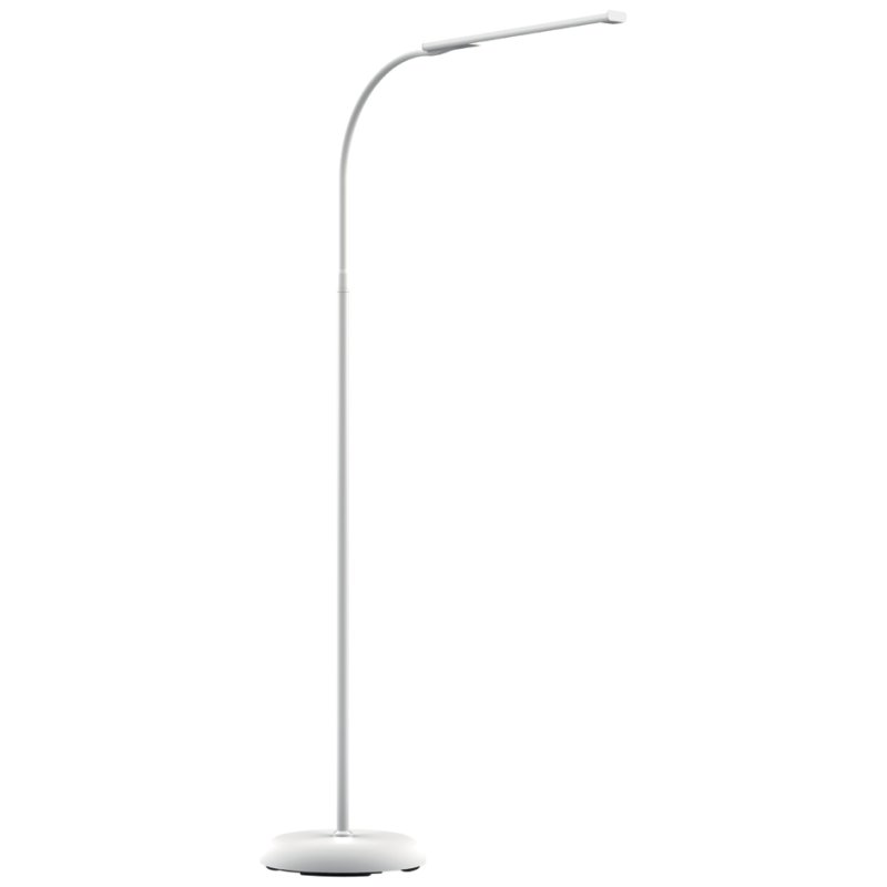 MAUL Lampadaire LED MAULpirro, gradable, blanc, 7W