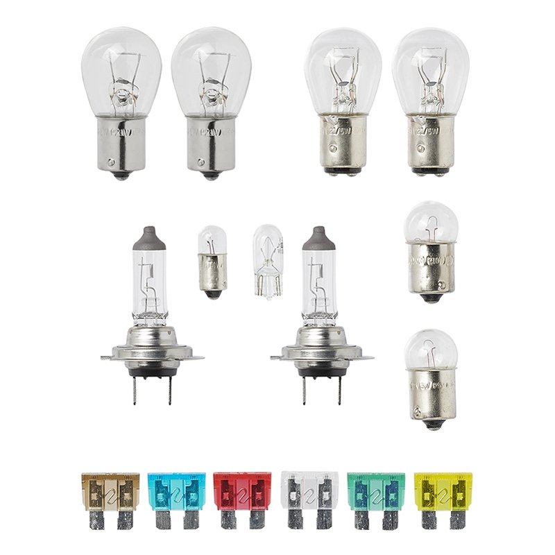 IWH car bulb set, complete with fuses