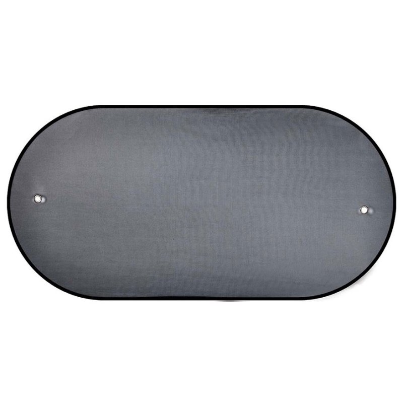 IWH car rear window sun shade, black, 100×50 cm