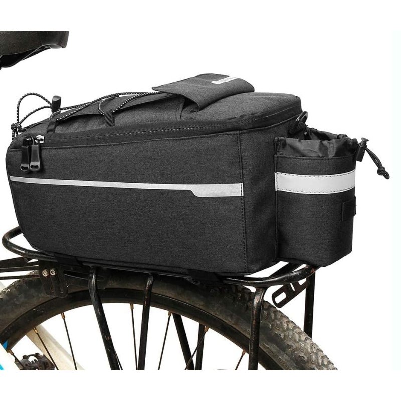 IWH cool bag for luggage rack, black, 10 litres, 380×180×155 mm