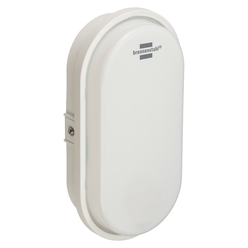 Brennenstuhl Lampe murale LED OL 1650, ovale, blanc, IP65