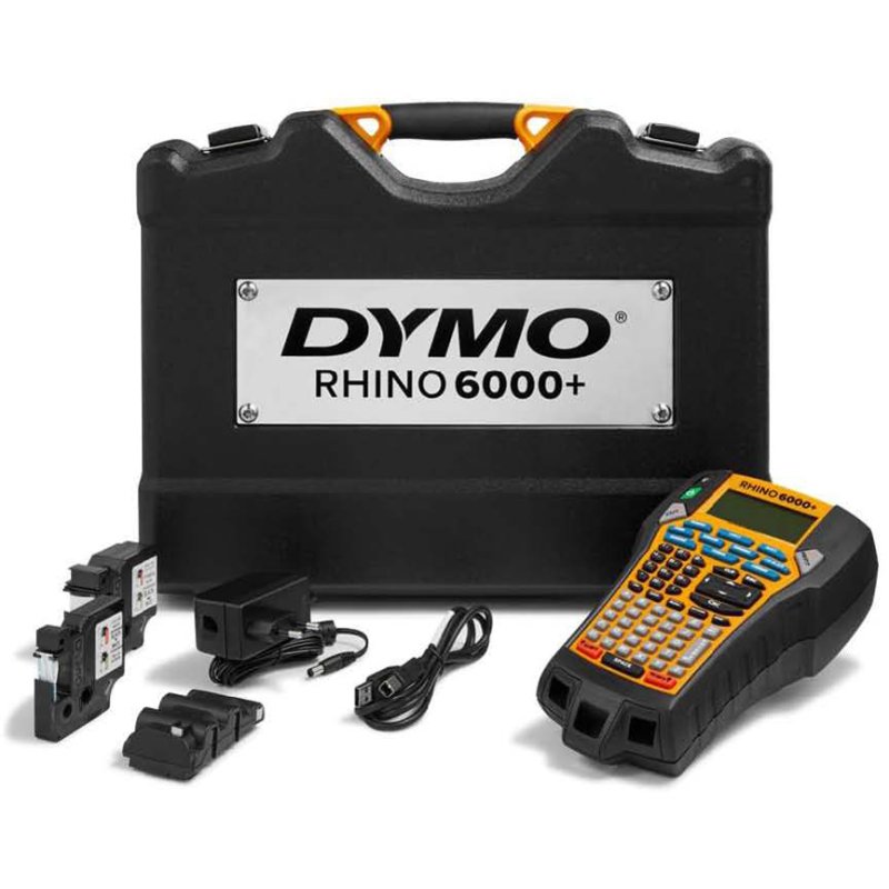Dymo RHINO 6000+ industriële labelprinter, ABC-toetsenbord, inclusief koffer