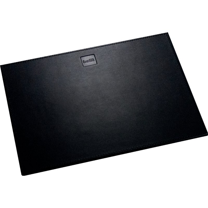 helit muismat the leather pad, cuir, noir, 250×200 mm