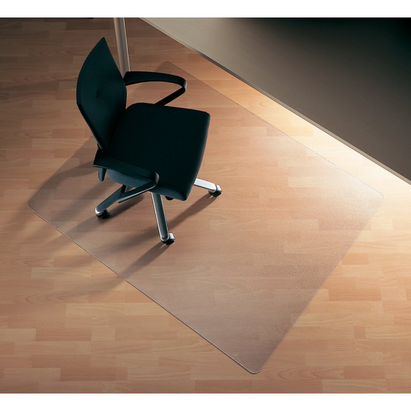 RS Office tapis de protection de sol Ecogrip Solid, polycarbonate 1,8 mm, transparent, 150×120 cm