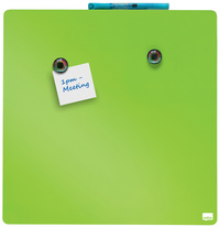 nobo whiteboard vierkant, 360 × 360 mm, zwart, magnethaftend