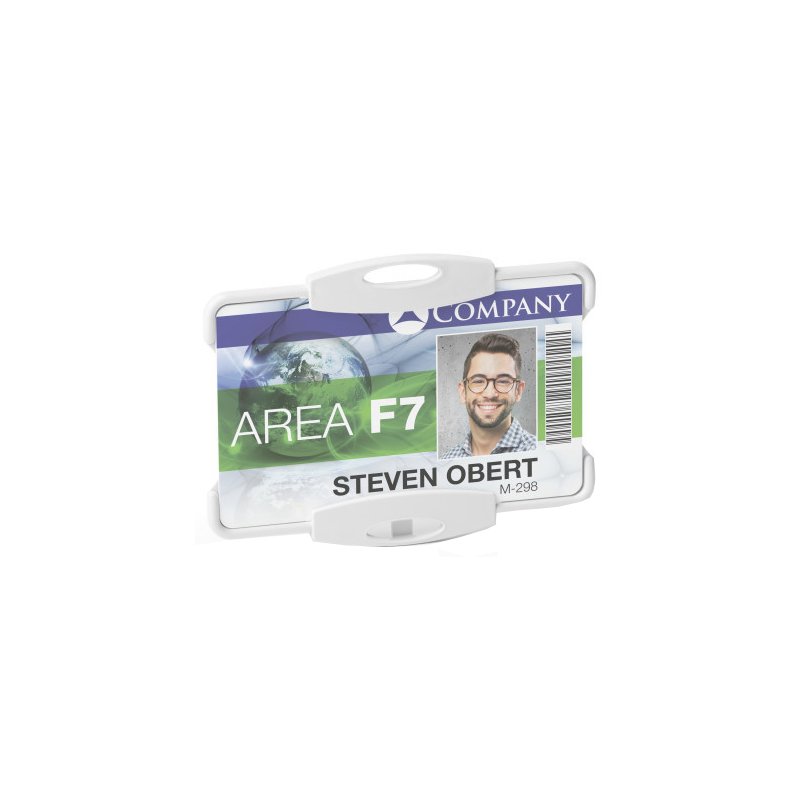 DURABLE porte-carte ECO, pour 1 carte, gris, 10 pièces