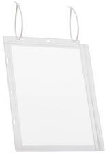 DURABLE documenthoezen waterdicht, A5, transparant, 5 stuks