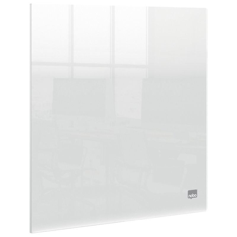 Nobo tableau blanc acrylique, 30×30 cm, transparent, sans cadre