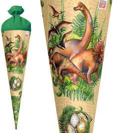 ROTH schooltas Veganosaurus, hoekig, 85 cm