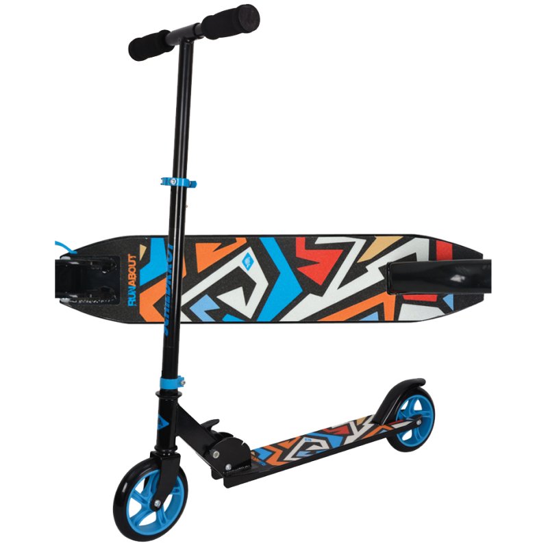SCHILDKRÖT Junior Step trottinette urbaine, vert, roues PU 145 mm, pliable