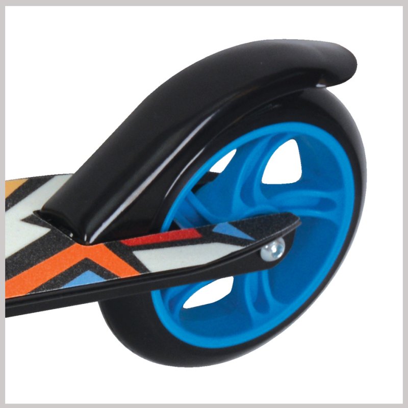 SCHILDKRÖT Junior Step trottinette urbaine, vert, roues PU 145 mm, pliable