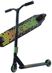 SCHILDKRÖT stuntstepper Kickless Forest, aluminium deck 500×100 mm, 100 mm PU-wielen