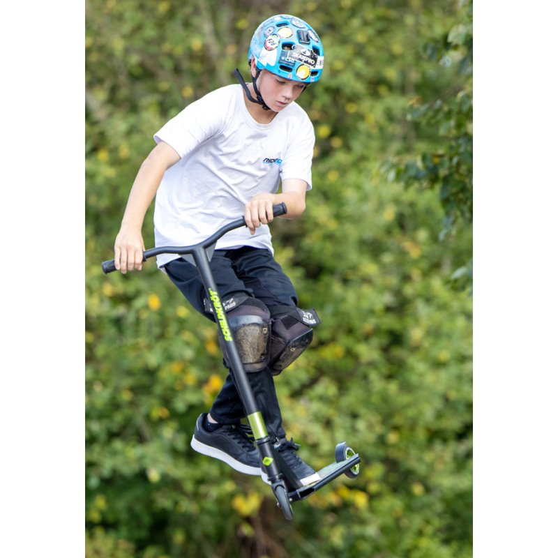 SCHILDKRÖT planche acrobatique avec freins à pied, plateau aluminium 500×100 mm, capacité 100 kg
