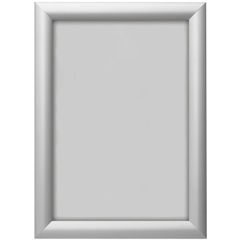 deflecto cadre cliquable A2, aluminium anodisé argent