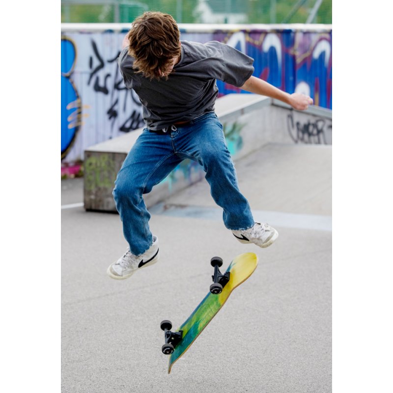SCHILDKRÖT skateboard, 790×200 mm, 7-ply laminated maple