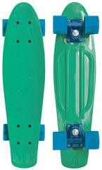 SCHILDKRÖT retro-skateboard Native Red, kicktail-deck, 560×140 mm, draagkracht 100 kg