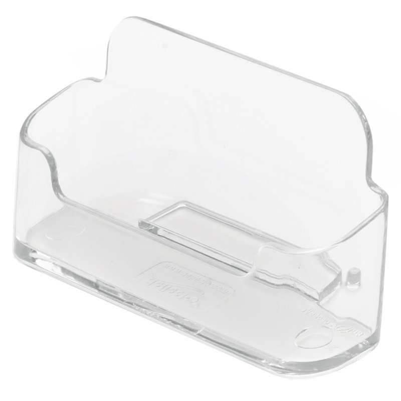 deflecto porte-cartes de visite 70101, 1 compartiment, transparent, 50 cartes