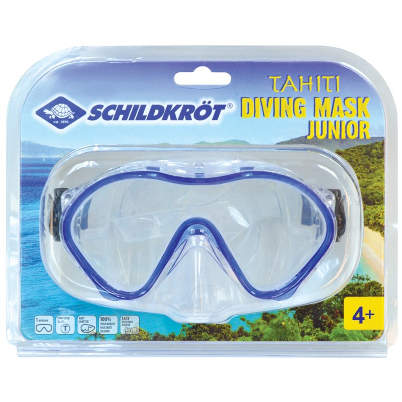 SCHILDKRÖT junior diving goggles Tahiti, dark blue, from 4 years