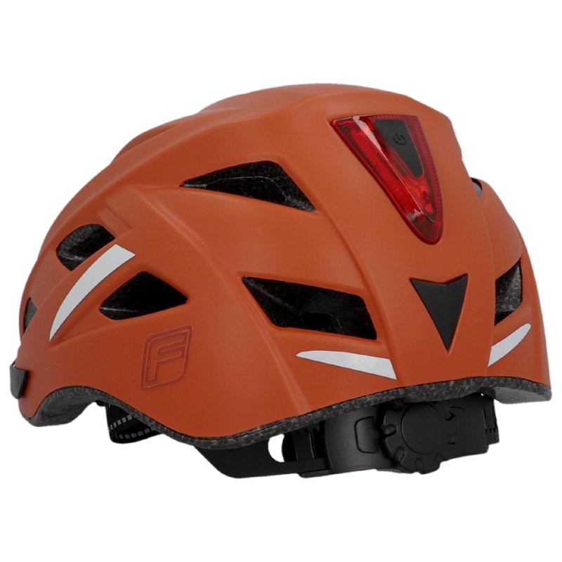 FISCHER casque vélo Urban Plus Miami, orange, L/XL, 58-61 cm
