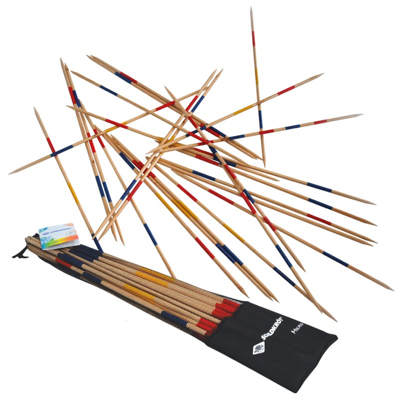 SCHILDKRÖT grands bâtons de mikado de jardin, 900 mm, bois de pin, 25 pièces