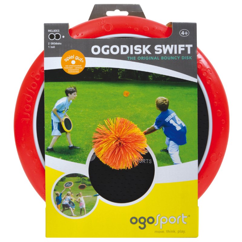 SCHILDKRÖT balles de réaction ogoSport, bleu/orange, 65 mm, 2 pièces