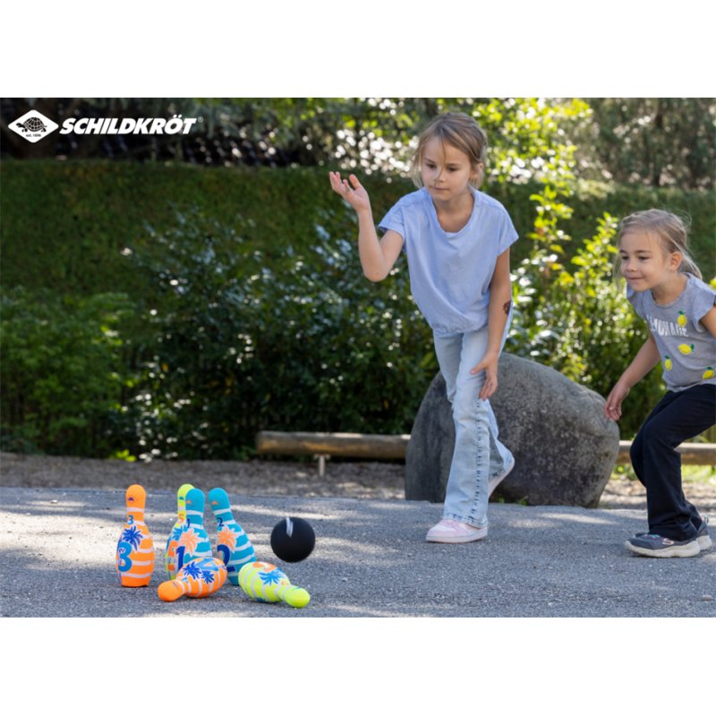 SCHILDKRÖT ensemble de jeu de quilles néoprène, 7 pièces, 6 quilles + balle