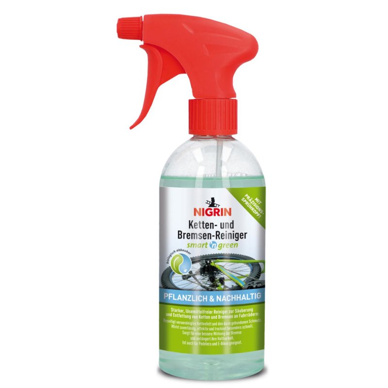 NIGRIN Smart'n Green ketting- en remreiniger, oplosmiddelvrij, 500 ml