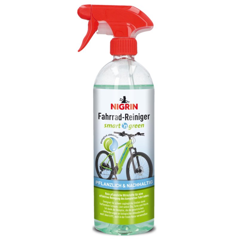 NIGRIN Smart'n Green fietsreiniger, biologisch afbreekbaar, 750 ml