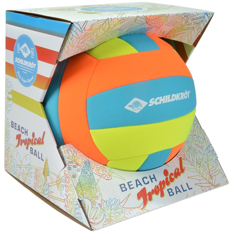 SCHILDKRÖT ballon de plage néoprène tropical, taille 5, diamètre 210 mm