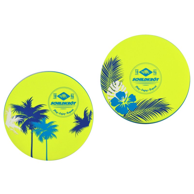 SCHILDKRÖT disque de lancer néoprène, rouge, 230 mm, résistant à l'eau salée, 75 g