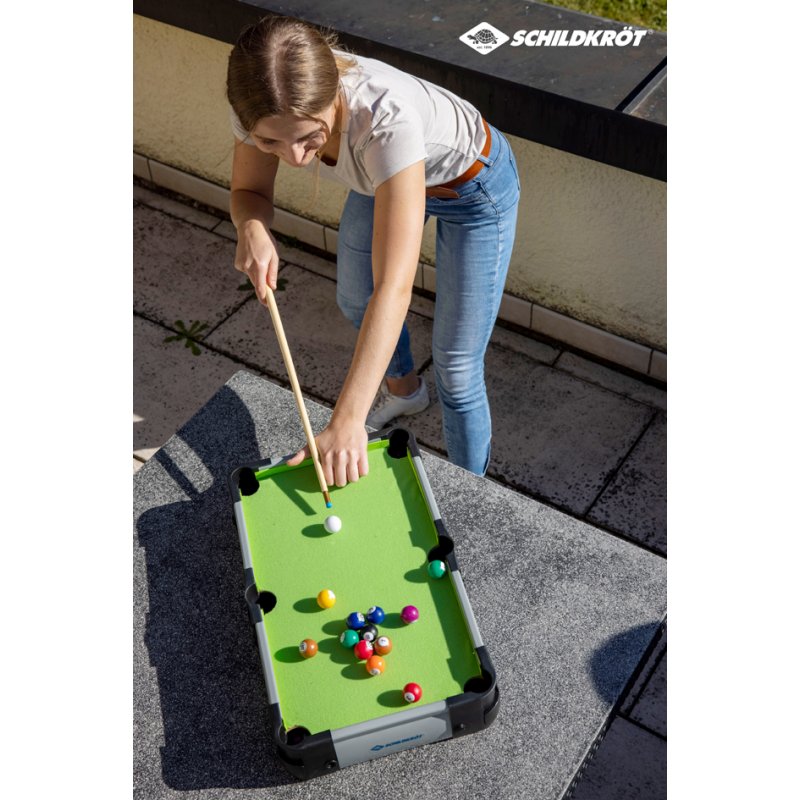 SCHILDKRÖT compact mini billiards table, 500×300×90 mm, from 5 years