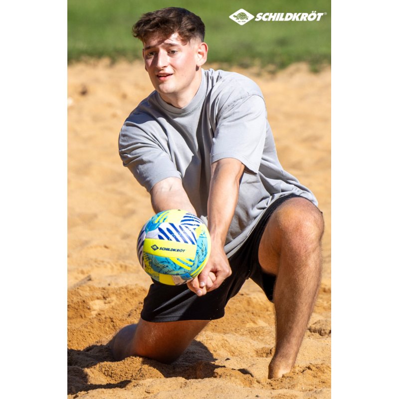 SCHILDKRÖT ballon de beach-volley néoprène, taille 5, résistant eau salée, 210 mm