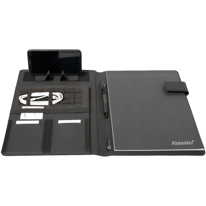 STOP schrijfmap MOOREA A4, gerecycled PET, magnetische sluiting