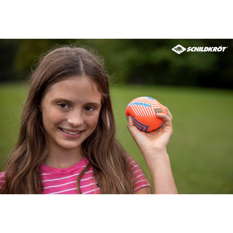 SCHILDKRÖT ballon miniature néoprène duoset, résistant à l'eau salée, 90 mm volleyball plage + 120×50 mm football