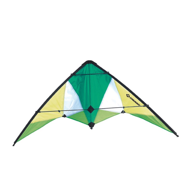SCHILDKRÖT cerf-volant acrobatique Stunt Kite 133, vert, 1330×600 mm